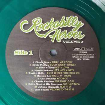 LP Various: Rockabilly Heroes Volume 2 CLR