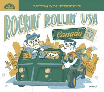 Album Various: Rockin' Rollin' USA - Visit 07 - Canada - Woman Fever