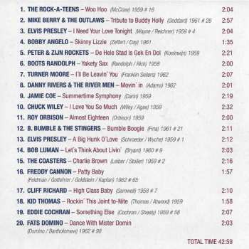 10CD/Dobozkészlet Various: Rollercoaster Twist & Rock 'N' Roll
