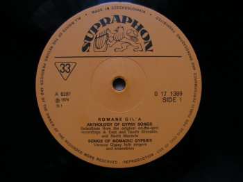 LP Various: Romane Giľa (Anthology Of Gypsy Songs)