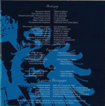2CD Various: Rudolf - Affaire Mayerling (Gesamtaufnahme Live Aus Dem Raimund Theater)