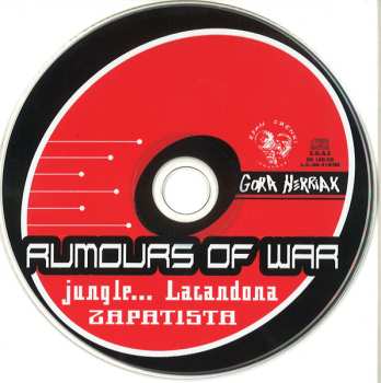 CD Various: Rumours Of War Compilation. Jungle... Lacandona Zapatista