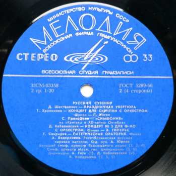 2LP Various: Russian Souvenir