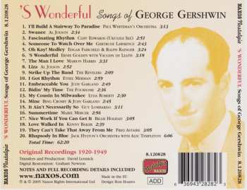 CD Various: 'S Wonderful - Songs Of George Gershwin