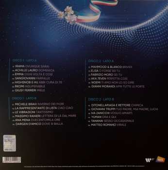 2LP Various: Sanremo - 72° Festival Della Canzone Italiana Compilation 2022 CLR