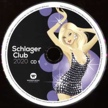 3CD Various: Schlager Club 2020 - 63 Discofox Party Hits