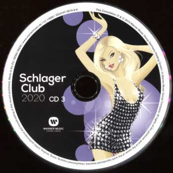 3CD Various: Schlager Club 2020 - 63 Discofox Party Hits