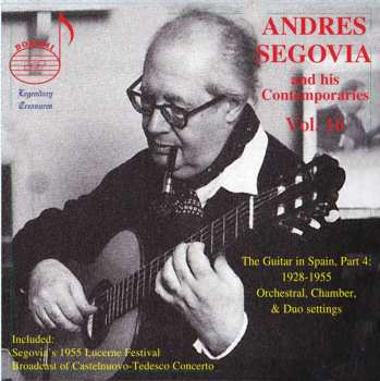 Album Various: Segovia Und Seine Zeitgenossen Vol. 16