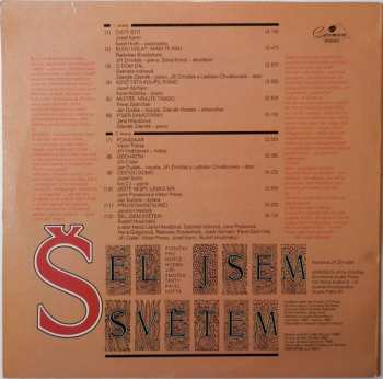LP Various: Šel Jsem Světem (Písničky Pro Herce)