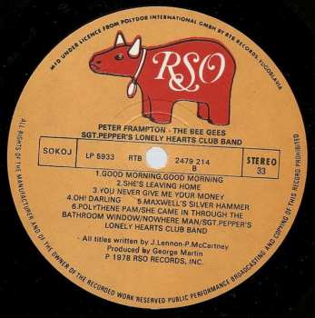 2LP Various: Sgt. Pepper's Lonely Hearts Club Band (2xLP)