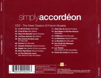 4CD/Dobozkészlet Various: Simply Accordéon