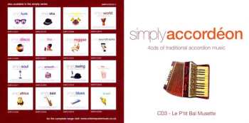 4CD/Dobozkészlet Various: Simply Accordéon