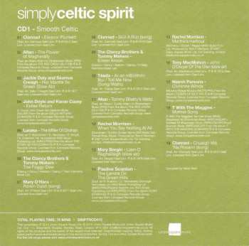 3CD/Dobozkészlet Various: Simply Celtic Spirit (3CDs Of Traditional & Contemporary Celtic Music)