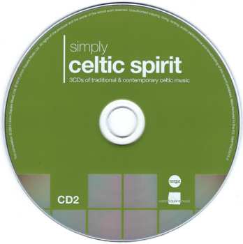 3CD/Dobozkészlet Various: Simply Celtic Spirit (3CDs Of Traditional & Contemporary Celtic Music)