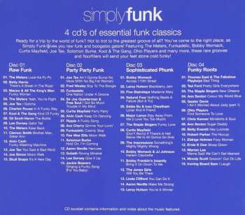 4CD/Dobozkészlet Various: Simply Funk