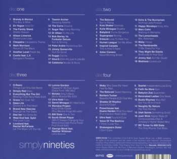 4CD/Dobozkészlet Various: Simply Nineties