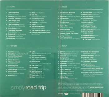 4CD/Dobozkészlet Various: Simply Road Trip