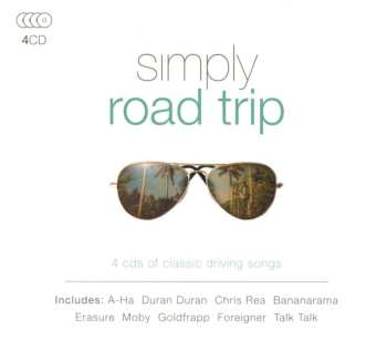 4CD/Dobozkészlet Various: Simply Road Trip