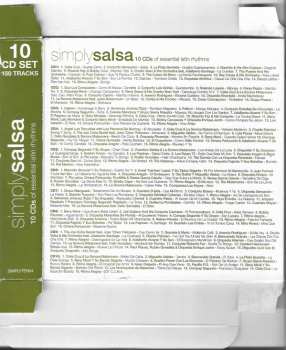 10CD/Dobozkészlet Various: Simply Salsa