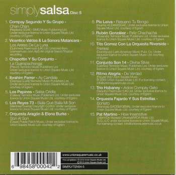 10CD/Dobozkészlet Various: Simply Salsa