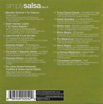 10CD/Dobozkészlet Various: Simply Salsa