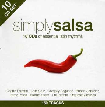 10CD/Dobozkészlet Various: Simply Salsa