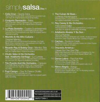 10CD/Dobozkészlet Various: Simply Salsa