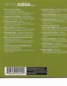 10CD/Dobozkészlet Various: Simply Salsa