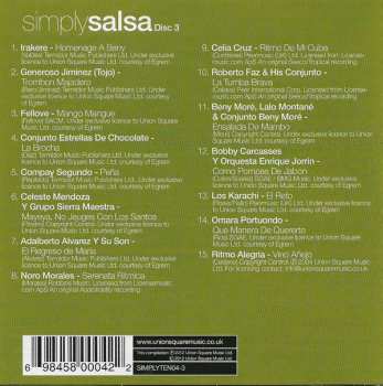 10CD/Dobozkészlet Various: Simply Salsa