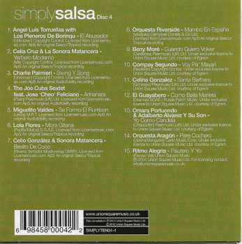 10CD/Dobozkészlet Various: Simply Salsa