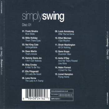4CD/Dobozkészlet Various: Simply Swing