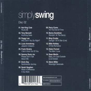 4CD/Dobozkészlet Various: Simply Swing