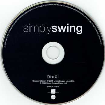 4CD/Dobozkészlet Various: Simply Swing