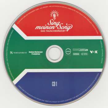 2CD/DVD/Dobozkészlet Various: Sing Meinen Song - Das Tauschkonzert DLX | DIGI