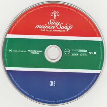 2CD/DVD/Dobozkészlet Various: Sing Meinen Song - Das Tauschkonzert DLX | DIGI