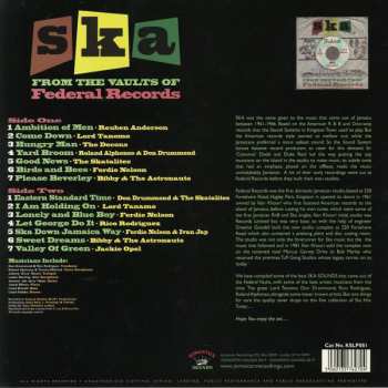 LP Various: Ska: From The Vaults Of Federal Records