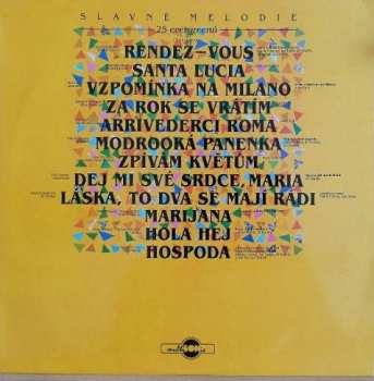 Album Various: Slavné Melodie 25 Evergreenů 