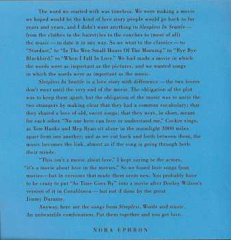 CD Various: Sleepless In Seattle (Original Motion Picture Soundtrack)