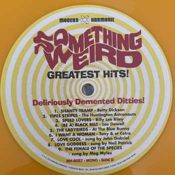2LP Various: Something Weird Greatest Hits! CLR