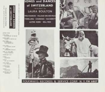 Album Various: Songs And Dances Of Switzerland