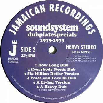LP Various: Sound System Dub Plate Specials 1975-1979