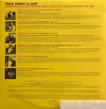 3LP Various: Space, Energy & Light (Experimental Electronic And Acoustic Soundscapes 1961-88) LTD | CLR