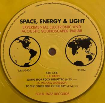 3LP Various: Space, Energy & Light (Experimental Electronic And Acoustic Soundscapes 1961-88) LTD | CLR