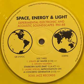 3LP Various: Space, Energy & Light (Experimental Electronic And Acoustic Soundscapes 1961-88) LTD | CLR