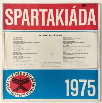 LP Various: Spartakiáda 1975 - Skladba Pro Starší Žáky