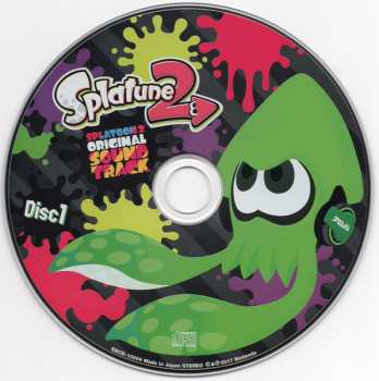2CD Various: Splatune 2 -Splatoon 2 Original Soundtrack- = スプラトゥーン2 オリジナルサウンドトラック -スプラチューン2-