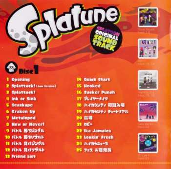2CD Various: Splatune -Splatoon Original Soundtrack- = スプラトゥーン オリジナルサウンドトラック -スプラチューン-
