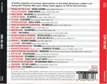 CD Various: Stop The War (Vietnam Through The Eyes Of Black America 1965-1974)