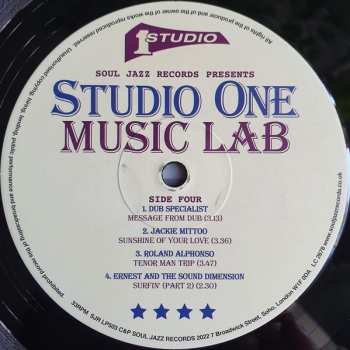 2LP Various: Studio One Music Lab