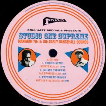 3LP Various: Studio One Supreme (Maximum 70s & 80s Early Dancehall Sounds)